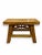 Early 21st Century Asian Style Brown Butterfly Stool For Sale - Image 5 of 5