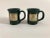 2000 - 2009 Modern Hunter Green Deneen Pottery Set of 2 Mugs For Sale - Image 5 of 5