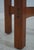 Brown Stickley Cherry Mission Style Granite Top Table For Sale - Image 8 of 14