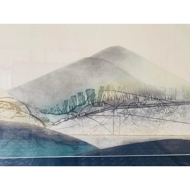 Paper Crosscurrents II Artist Proof Print by Renata Zerner For Sale - Image 7 of 13