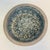 1996 Vintage Americana Folk Art Blue Sponge Wear Bowl, Artist Signed. For Sale - Image 4 of 12