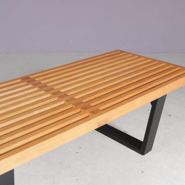 Bench in the style of George Nelson, The Netherlands, 1970s For Sale - Image 11 of 16