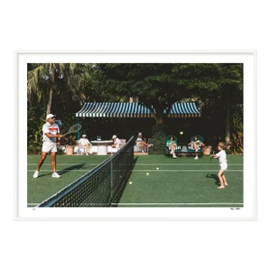 "Tennis, Anyone?", Contemporary Framed Photograph by Nick Mele, Small