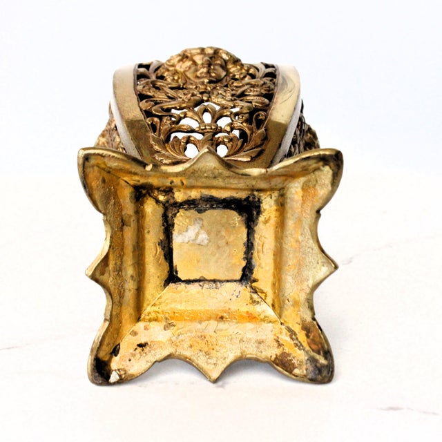 Early 19th Century French Louis XVI Ormolu Gilt Bronze Decorative Urns/Pair For Sale - Image 5 of 8