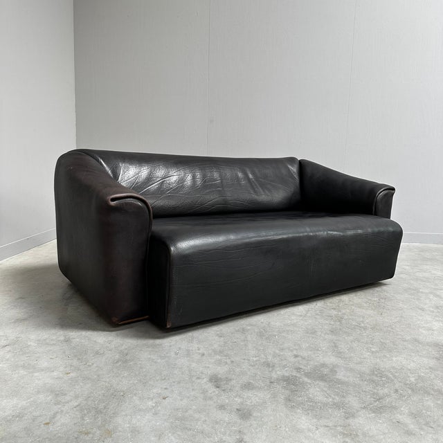 DS-47 Sofa in Buffalo Leather from de Sede, Switzerland, 1970s For Sale - Image 4 of 11