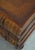 Animal Skin Theodore Alexander Leather Top Bookspline Coffee Table For Sale - Image 7 of 16