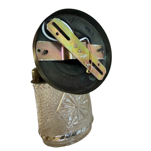 1920s Outdoor Copper Porch Light Lantern With Original Verdigris Patina For Sale In Los Angeles - Image 6 of 8