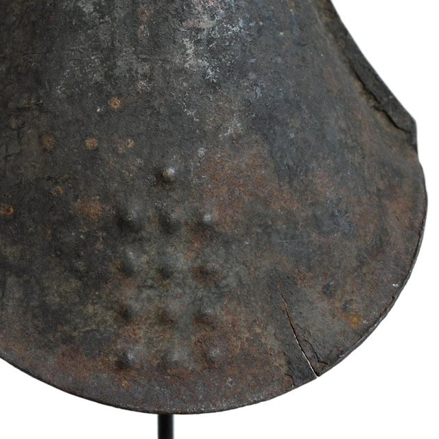 Tribal Early 19th Century Nigerian Iron Gong Bell Currency For Sale - Image 3 of 4
