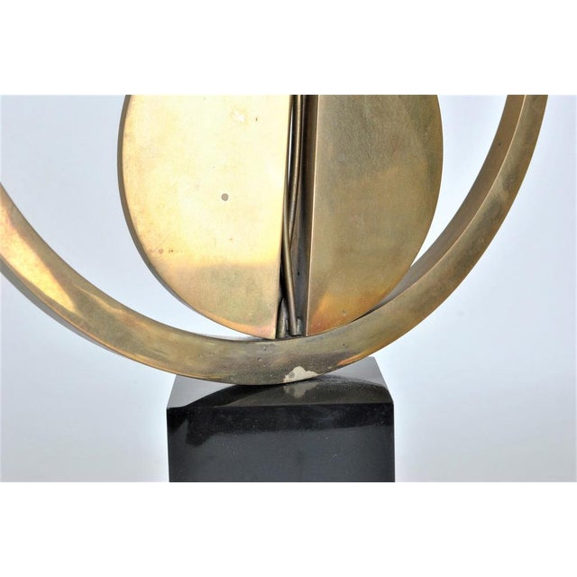 Carmello Cappello, Sculpture on Base, 1978, Bronze & Wood For Sale - Image 6 of 15