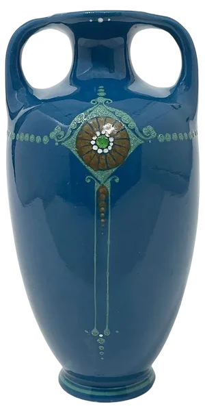 Dutch Earthenware Vase from Arnhems Fayencefabriek, 1910s