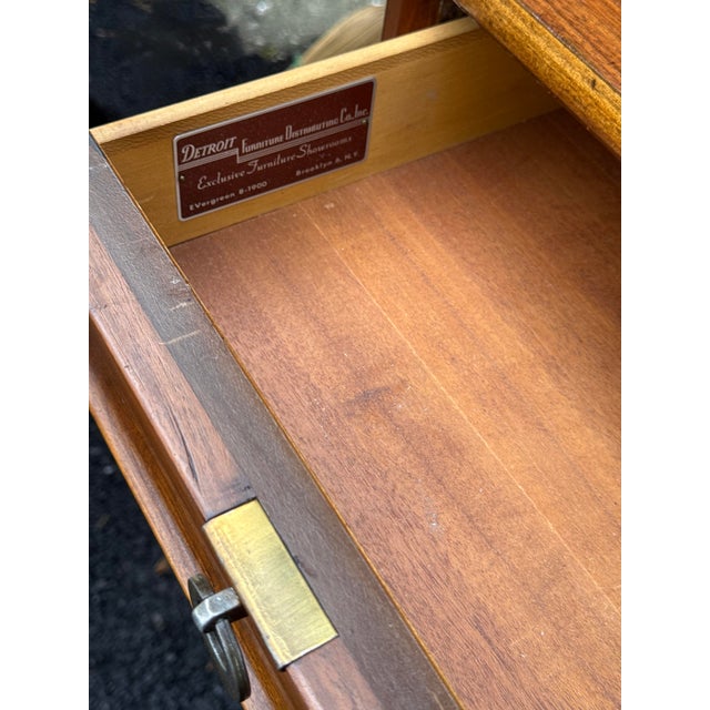 Wood Mid 20th Century Modern Walnut Dresser by Detroit Furniture For Sale - Image 7 of 12
