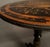 Victorian Handmade Swiss Tilt-Top Tea Table With Exotic Wood Inlay, Mother-of-Pearl & Faux Bronze Decoration, Circa 1860 For Sale - Image 3 of 6