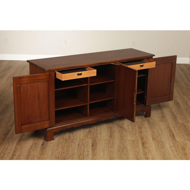 Kittinger Kittinger Williamsburg Adaptation Mahogany Buffet Cabinet For Sale - Image 4 of 18
