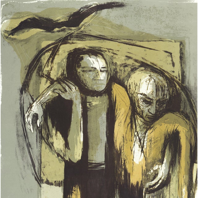 Contemporary 1968 "Moby Dick" Lithograph by Benton Spruance For Sale - Image 3 of 6