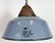 1950s Industrial Grey Enamel and Cast Iron Pendant Light, 1960s For Sale - Image 5 of 17