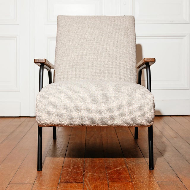 Mid-Century Modern Rio Lounge Chairs by Pierre Guariche for Meurop, Belgium, 1960, Set of 2 For Sale - Image 3 of 13