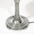 Art Deco Machine Age Saucer Form Polished Aluminum Table Lamp W/ Sculptural Base For Sale - Image 11 of 11