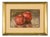 Mid-Century 1950s Italian Signed and Dated Still Life with Apples For Sale