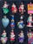32 Vintage Museum Thomas Pacconi Christmas Ornaments in Wood Box 3 Layers For Sale - Image 10 of 12