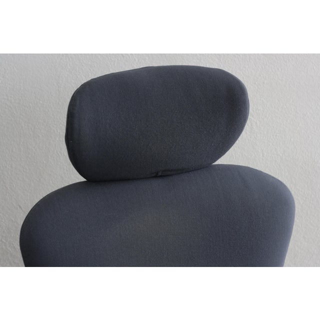 Dodo K 10 Lounge Chair in Duca Anthracite Fabric by Tohiyuki Kita for Cassina, 2000s For Sale - Image 6 of 15