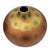1970s Art Nouveau Weller Style Iridescent Amber & Gold Raku Fired Vase, Pair For Sale - Image 11 of 14