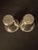Antique 84 mark Sterling Silver Kiddush Cups Engraved Magen David Star Judaica - Pair For Sale - Image 11 of 18