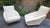 Mid-Century Modern Distex Model Armchairs in White Boucle by Gio Ponti for Manifattura Artigianale Italiana, 1990s, Set of 2 For Sale - Image 3 of 7