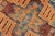 Rustic Balochi Blue/Beige Wool Rug - 3'11''x6'0'' For Sale In New York - Image 6 of 10