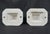 Ceramic Pair of European White Ceramic Bathroom Towel Bar Brackets For Sale - Image 7 of 7