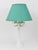 White Palm Tree Faux Bamboo Table Lamp from Tommaso Barbi, Italy, 1970s For Sale - Image 3 of 18