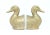 1980s Vintage Brass Duck Bookends - A Pair For Sale - Image 4 of 8