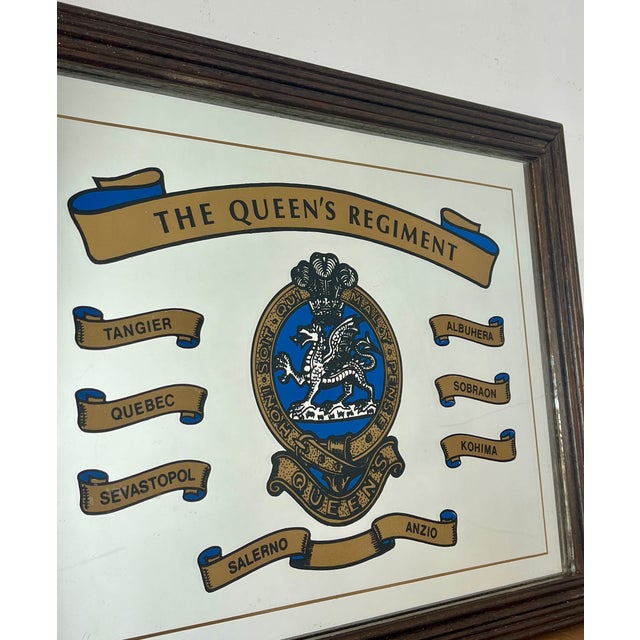 Vintage British Printed Mirror, 1960s For Sale - Image 6 of 16