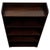 A charming early 20th-century English open bookcase, finely crafted from oak and distinguished by its exceptionally...