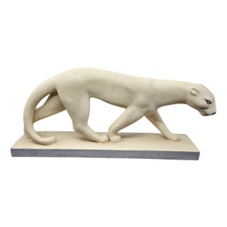 Ceramic Saint Radegund Panther, France, 1935 For Sale