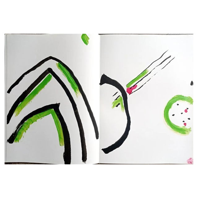 Pierre Tal-Coat, Abstraction 3 Diptych for DLM, 1965, Lithograph For Sale