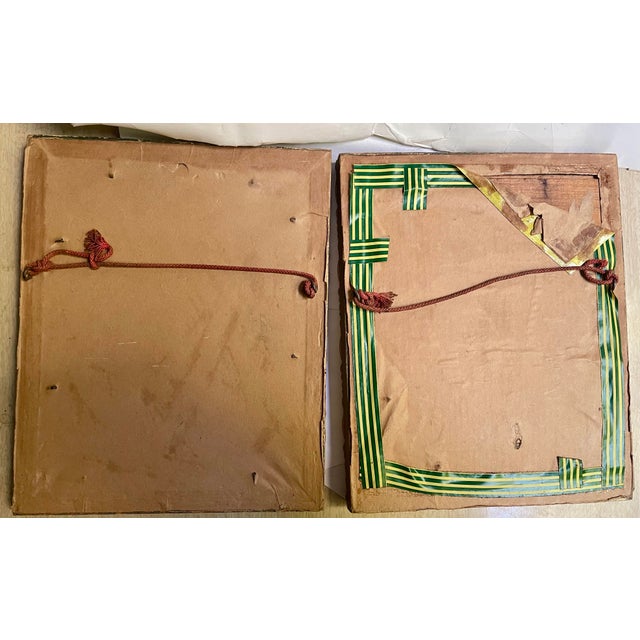 Textile Early 20th Century Framed Pure Woven Silk Stevengraph of King Edward VII & Queen Alexandra - a Pair For Sale - Image 7 of 7