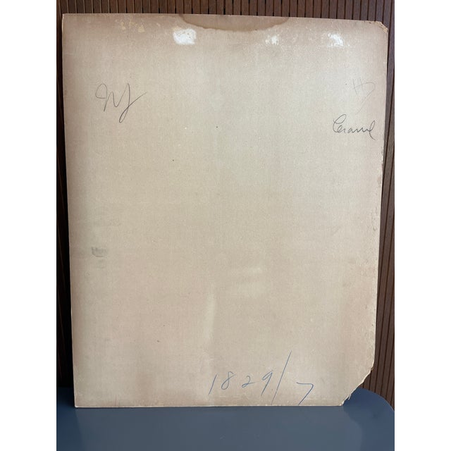 Paper Large Victorian Portrait of Woman From 1800s 20x16 For Sale - Image 7 of 10