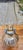 1950s Vintage Limited Edition Clear Ribbed Glass Oil Lamp With Chimney & Brass Gallery For Sale - Image 5 of 11