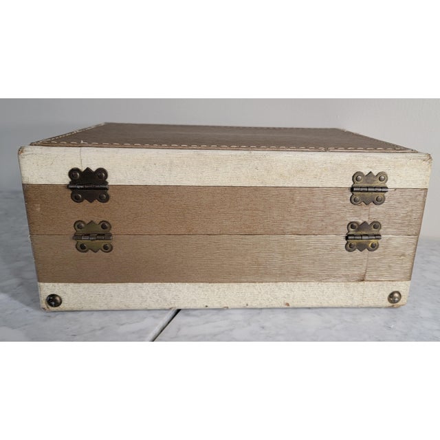 Vintage Sewing Kit With Notions For Sale - Image 12 of 18