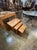 Wood Set of Vintage Danish Oak Nesting Tables For Sale - Image 7 of 8