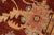 Shabby Chic Ziegler Red Tan Hand-Knotted Wool Rug - 7'11'' X 10'0'' For Sale In New York - Image 6 of 8