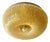 Venetian Amber Graniglia Budino Murano Glass Flush Mount by Simoeng for Simoeng For Sale