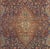 Late 19th Century Antique Persian Dabir Kashan Rug 4’4" X 6’6" For Sale - Image 5 of 5