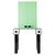 Green Ernest Cabinet in Powder-Coated Aluminum by Altreforme For Sale - Image 8 of 8