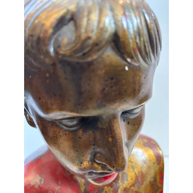 Antique Bust of Augustus For Sale - Image 12 of 15