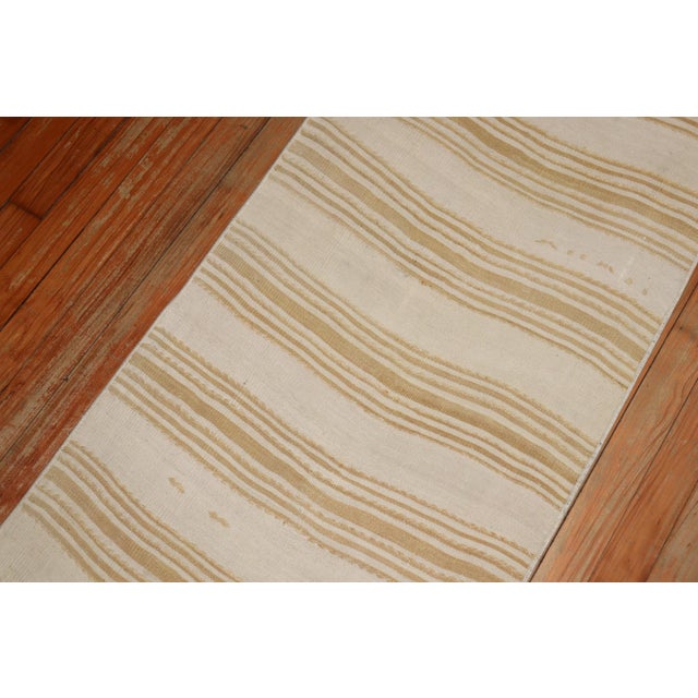 Turkish Vintage Narrow Long Kilim Turkish Runner - 1'11" x 20'4" For Sale - Image 3 of 10