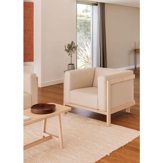 Minimalist Modern Lounge Chair by Julien Renault For Sale - Image 17 of 18