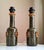 Textile Medallion Table Lamps by Aldo Londi for Bitossi, Italy, 1960s, Set of 2 For Sale - Image 7 of 11