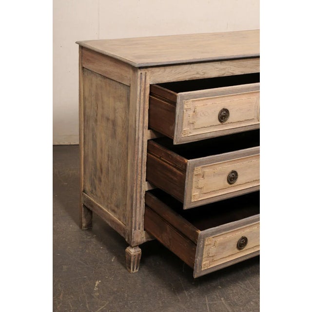 French Neoclassic Commode with Great Trim For Sale - Image 11 of 11