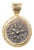 Antique Widow's Mite Roman Pendant, 22K For Sale